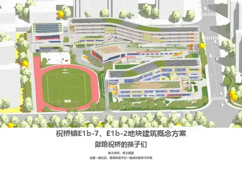 上海浦东新区项目地块(初中+幼儿园)建筑设计方案文本