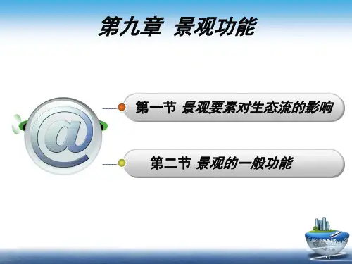景观生态学第九章PPT课件