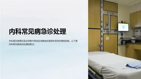 内科常见病急诊处理
