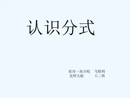 分式的基本性质