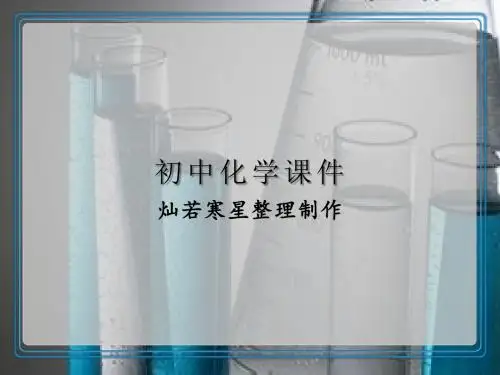 人教版九年级下册化学化学元素与人体健康(2)