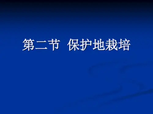 3。2第二节  盆花的栽培