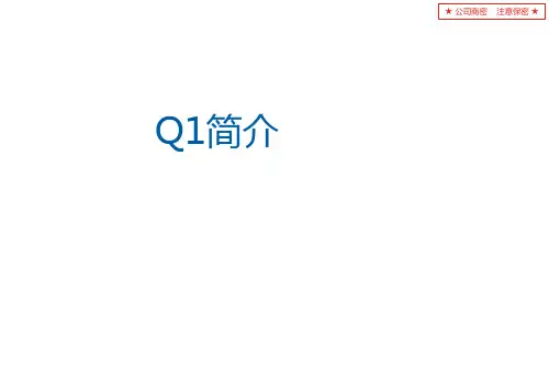 长安福特Q1介绍