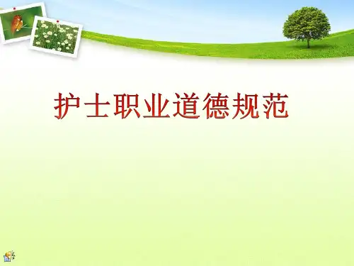 护士职业道德规范(PPT30页)
