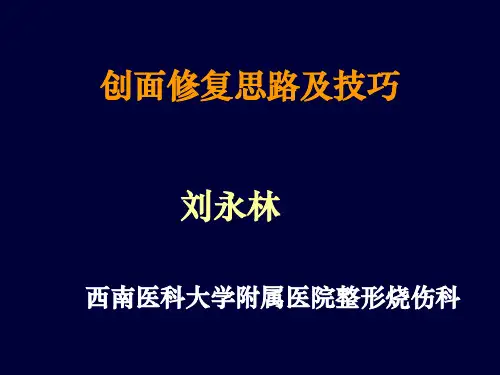 创伤修复思路及技巧ppt课件
