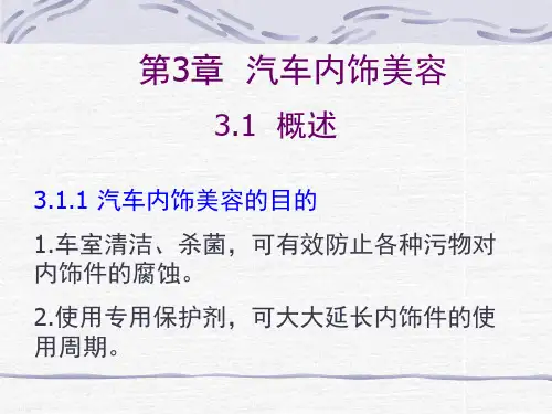 3内饰美容