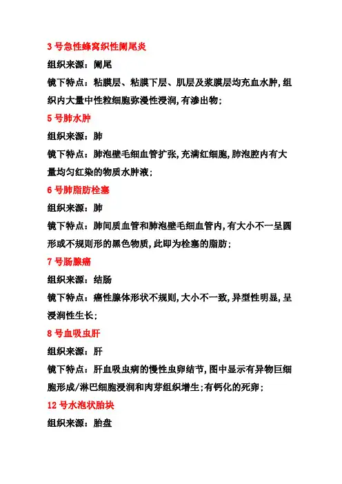 病理切片整理