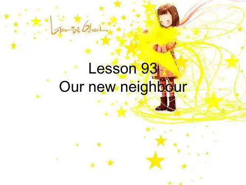 Lesson93-94(课件)新概念英语第一册 (1)