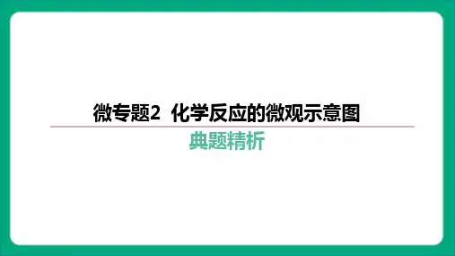 2024年中考化学复习课件-微专题2 化学反应的微观示意图(60张PPT)