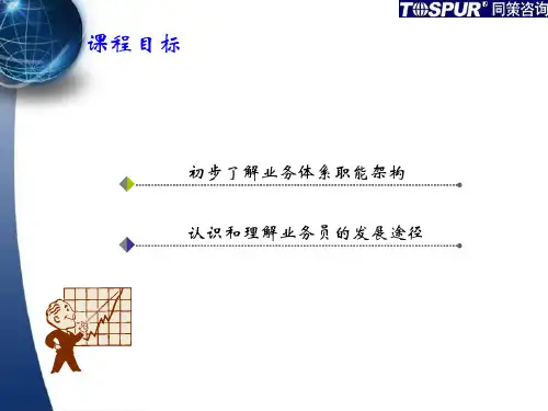 业务线-业务体系职能架构-PPT课件