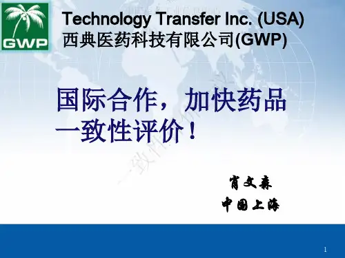 肖文森--药品一致性评价的解决途径