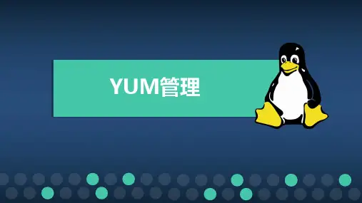 Linux基础课件-- YUM管理