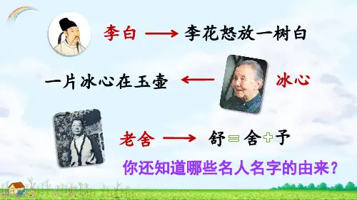 《口语交际：名字里的故事》精品课件