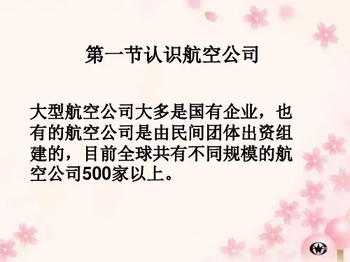 民航旅客运输基础知识