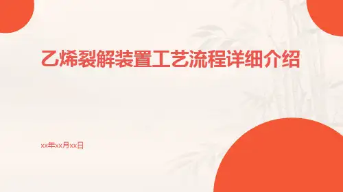 乙烯裂解装置工艺流程详细介绍ppt