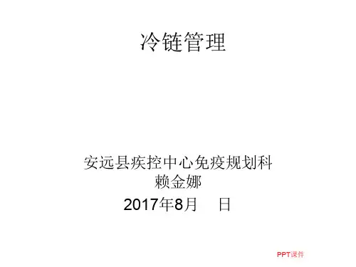 冷链管理  ppt课件