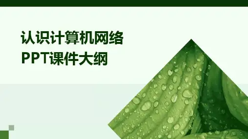 2024认识计算机网络PPT课件大纲
