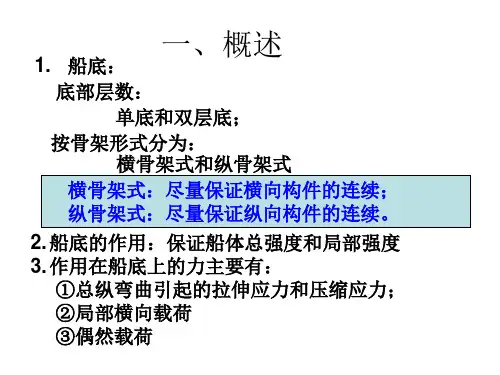 14基本结构图船底结构