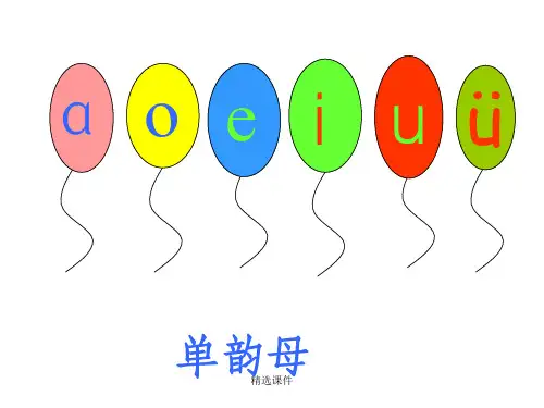 新人教版汉语拼音aieiui教学完整ppt课件