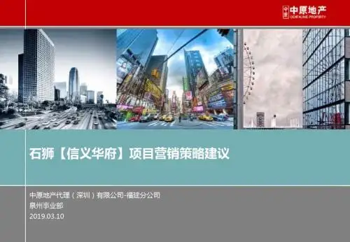 中原2010年03月10日石狮的项目营销的策略建议