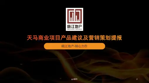 某商铺文案新  ppt课件