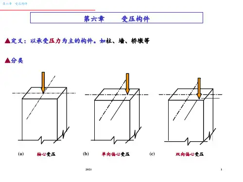 轴心受压构件分析PPT课件