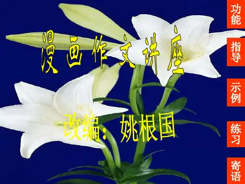 初三作文复习 《漫画作文》PPT课件