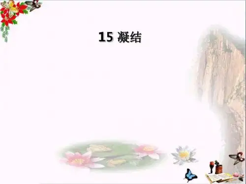 四年级科学上册第15课凝结 PPT精品课件2青岛版五四制