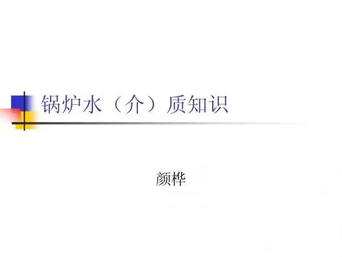工业锅炉水处理知识