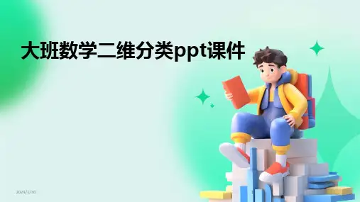 2024版大班数学二维分类ppt课件