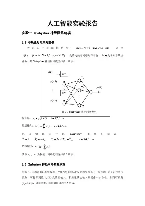 人工智能实验报告