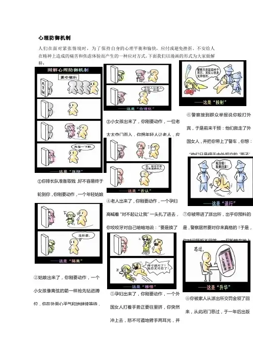 心理防御机制