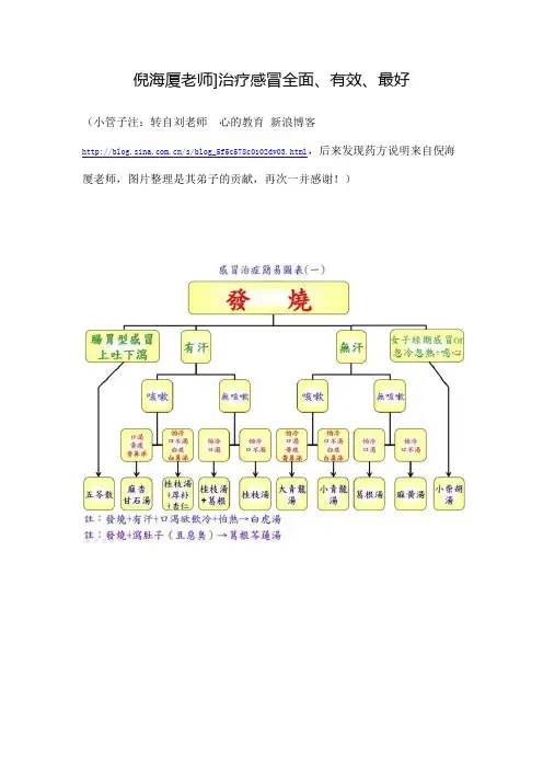 倪海厦中医治疗感冒