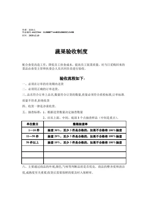 2020年蔬菜验收标准图片版[1]
