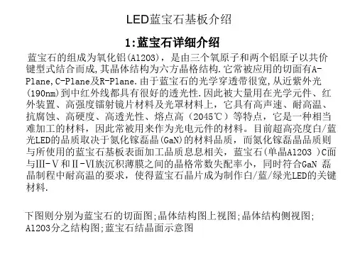 蓝宝石衬底详细介绍