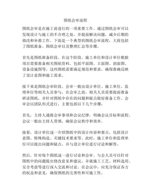 图纸会审流程