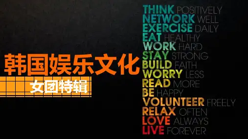 韩国娱乐文化