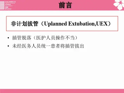 重症监护室质控PPT.