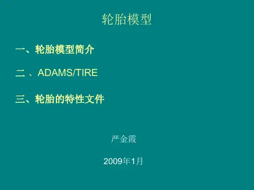 轮胎模型-PPT精品文档