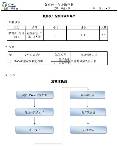 炭密度检测作业指导书2