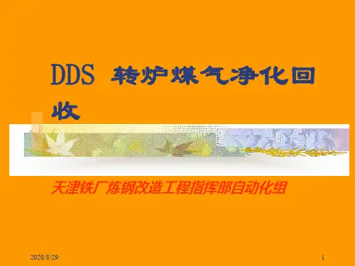 转炉煤气DDS干法除尘