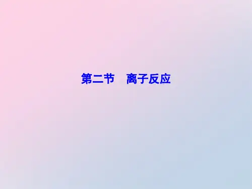 2021届化学高考新课标化学总复习课件：第二章化学物质及其变化2-2精品课件PPT