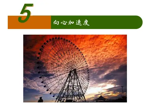 高中物理《必修2》5.5向心加速度__人教版