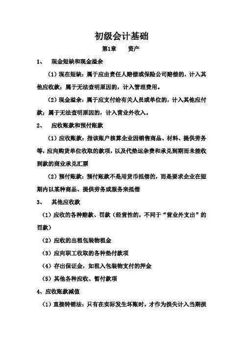 初级会计实务