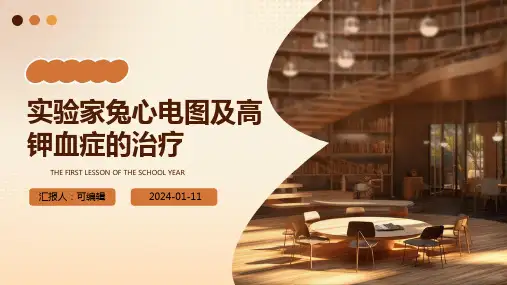 实验家兔心电图及高钾血症的治疗