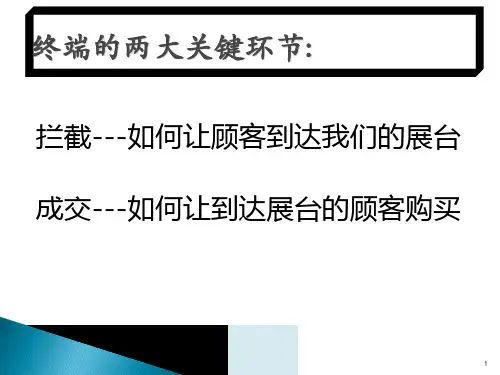 终端9项销售技能