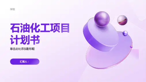 石油化工项目计划书