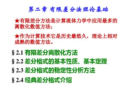 CFD差分基础-2-1-1-李新亮老师课件