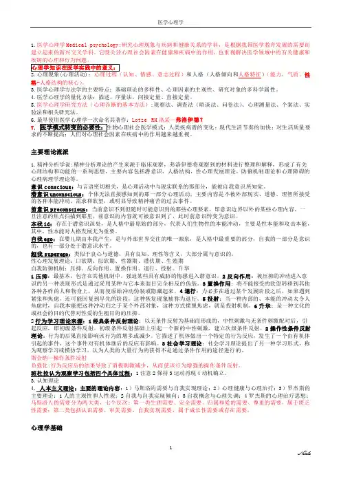 医学心理学