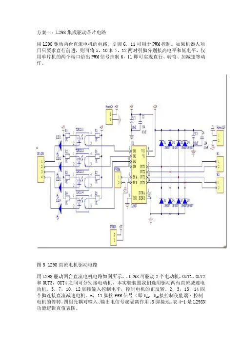 直流电机驱动电路